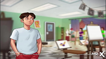 Preview 3 of Amerika Abg Smu Bugil Memek - SummertimeSaga - Cum in teacher so fast E4 #44