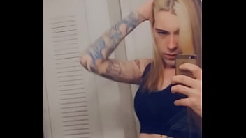 Preview 1 of Faced Uck - Hot Tranny Touching Her Clitty