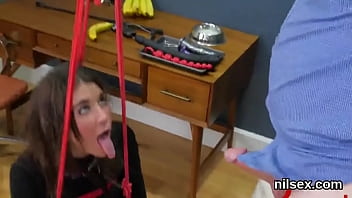 Preview 1 of Beeg Xxxi - Frisky teen was brought in anal madhouse for painful therapy