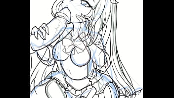 Preview 2 of Cssero Asia - HotaruChan hace un BlowJob a su sempai favorito by HotaruChanART