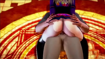 Preview 2 of Milfzr Solo - La Blonde en Kimono se Faire defoncer avec &eacute_jaculation multiple partie 2