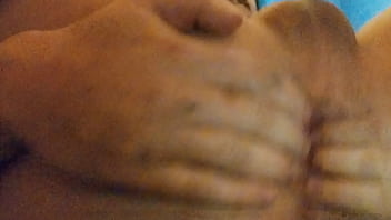 Preview 3 of Slave Moans Begs For Her Facial - fingering myself in clown paint