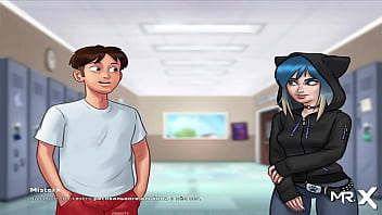 Preview 2 of Kp Oli Xxx - SummertimeSaga - Get Me Sexy Anime Drawing E4 #28