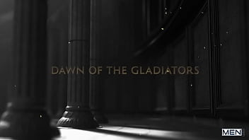 Preview 4 of Xx X Vidsoe - Dawn Of The Gladiators Part 4/ MEN / Malik Delgaty,  MrDeepVoice,  Dom King,  Filou Fitt