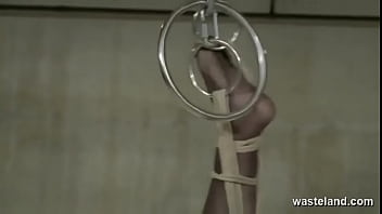Preview 3 of Boddy Massage Porn - Upside Down Suspended For Ultimate Access In Hot BDSM Kink Fest