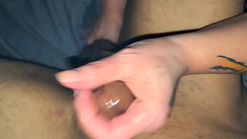 Preview 2 of Alec Bobec Sex Scandal - Slut wife gives handjob so good he explodes