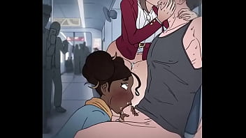 Preview 4 of Maria Melena - Subway fun