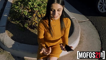 Preview 1 of Milk Sex Tamil Onli - Slutty Teen (Kaitlyn Katsaros) Gives a Blowjob While He Drives - MOFOS21