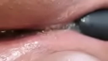 Preview 3 of Aurora Perl - Bbw latina MILF squirt with magic wand vibrator and dildo in pussy ! Fat pussy squirting orgasm ! @ nataliekinky