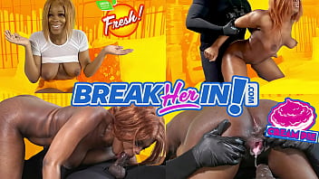 Preview 1 of Incest Fuck Videos - 19 year old Big Boob Black Brickhouse Banged Out