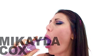 Preview 1 of Wap 99 Sex - MAKAYLA COX Sexy Big Tits Huge Cock POV Deepthroat Face Fuck Blowjob and Cum Swallow