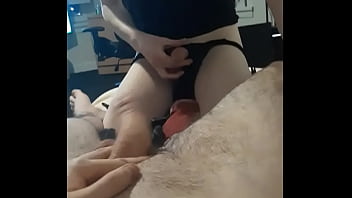 Preview 3 of Japanese Cosplay Porn Girl - Femboy twink sucks a random guy&#039_s dick from grindr,  part IV