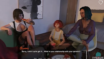 Preview 4 of Xhups Apk - OFF THE RECORD #27 &bull_ She is horny and wants to be alone with us