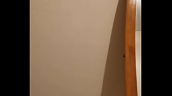 Preview 2 of Blonde Tied Up To The Wall - #HiddenCam#small cock#big cock#Boy solo#Gay#Chubby