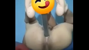Preview 2 of Untreu Dreier - bottom with sexy feet fuck huge dildo