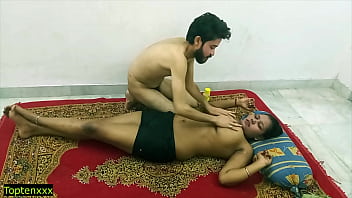 Preview 4 of Xxx Sex With Mather And Son - Indian hot girl provide hot massage and romantic sex to teen boy! Hindi hot sex