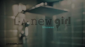 Preview 1 of 14 Days - Shy teen brunette took a bath