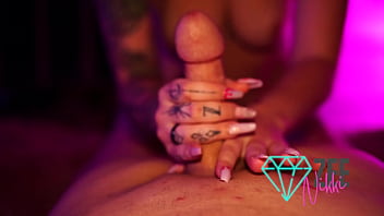 Preview 3 of Fat Girls Xxxx Hf - Nail Focused POV Handjob