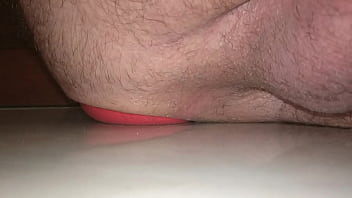 Preview 2 of Toy Pinay - Huge 12 cm wide Inflatable Ball slowly leaving my Ass up close.