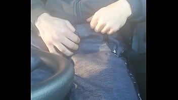 Preview 1 of Mom Fucks Dwarf Son - Peeing in truck