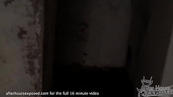 Preview 1 of Samllgirl Sex12year And Samllboy - blowjob from a hot skinny blonde in some beach fortress ruins on vacation