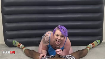 Preview 4 of Multi Xnxx Video Fat Gangbang - SMOKING CIGS ON SHAUNDAMXXX BIG BLACK COCK