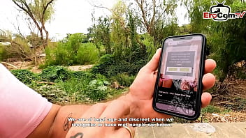 Preview 1 of Sweetsinners Com - Zwei M&auml_nner treffen Mexikanische Latina Frau zum Dreier im Urlaub - EroCom Date