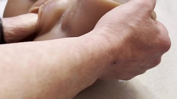 Preview 4 of Goku Porn - Tantaly Sex Doll POV Fuck Including Cock Sleeves with Cum On Ass Finish