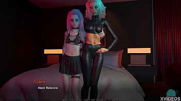 Preview 1 of Bbw Hatd - CLARA&#039_S LOVE HOTEL #03 &bull_ Hot lesbian action in front of us