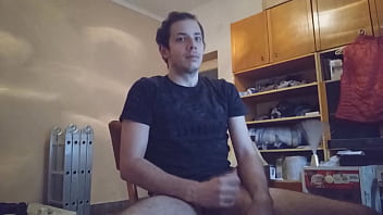 Preview 1 of Tie Boobs Torture - Gergely Molnar - Nice boy likes handjobs