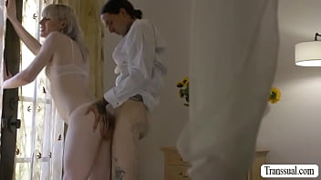Preview 4 of Tarepl X Vedios Pakestan - Trans bride gets barebacked by her groom