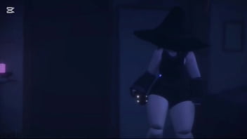 Preview 1 of Beating Slapping Punching - Linda Bruja robloxiana se la follan