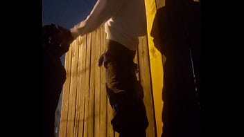 Preview 3 of Www Sexusa Online Hdcom - Using dumb hoe throat outside behind the dumpster in some apartments
