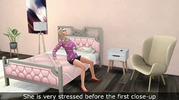 Preview 1 of Hot Lep - Sims 4,  straight girl seduced by lesbian prostitute had first time scissoring