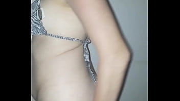 Preview 2 of Sybil Stallone Analy - Fazendo streap para minha namorada