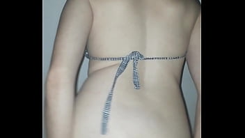 Preview 4 of Sybil Stallone Analy - Fazendo streap para minha namorada