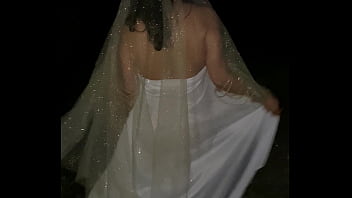 Preview 1 of Mom N Dad Sex Hard - Sneaking off into the woods at night for some fun too bad no one came to join me I was super horny