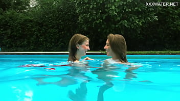 Preview 2 of Gril And Animal Xxx Com - Anastasia Ocean and Marfa are naked underwater