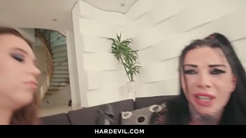 Preview 2 of Hindi Sexi Movi Com - Megan and Monika participate in interracial gangbang!