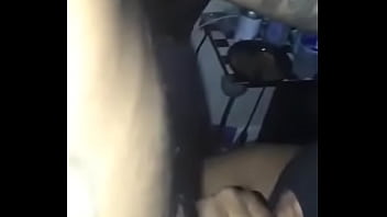 Preview 2 of Arschfick Mit Orgasmus - Big booty ebony in a mask breaks in ATL HOME