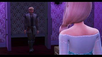 Preview 1 of Creem Pussy Sex - I Seduced My Girlfriend&#039_s - Elsa X Kristoff Frozen Betrayal