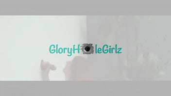 Preview 1 of Atk Hairy Shower - Young White Teen Sucks Dick At The Gloryhole