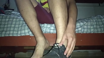 Preview 3 of Mom San Sax Vido - Sweaty size 9.5 feet after work