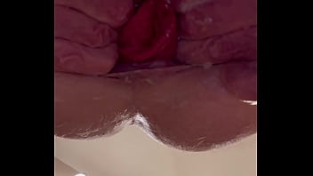 Preview 3 of Amercanpie Xnxx - Fucking with 10in wide eggplant with rosebud prolapse
