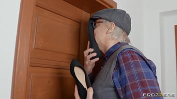 Preview 4 of Jav Wafi - Sneaky Senior Semen Sampling Shoe-Sniffer / Brazzers  / stream full from http://zzfull.com/sem