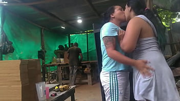 Preview 2 of Forced Ariellas - TENGO SEXO LESBICO A LAS ESPALDAS DEL JEFE HASTA EL ORGASMO MIENTRAS EL TRABAJA