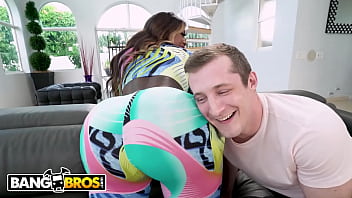 Preview 1 of Ass Abaya Arab Hijab - BANGBROS - Curvy Black MILF Victoria Cakes Lets Brick Danger Take A At Dat Azz