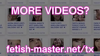 Preview 3 of 10 Year Babes - Japanese Asian Tongue Spit Face Nose Licking Sucking Kissing Handjob Fetish - More at fetish-master.net