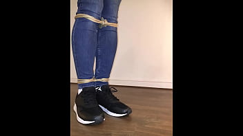 Preview 4 of Real Doll Adventure - Trans Jeans Bondage!