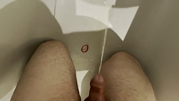 Preview 3 of Sxx Bf Movei - self piss with rubber band